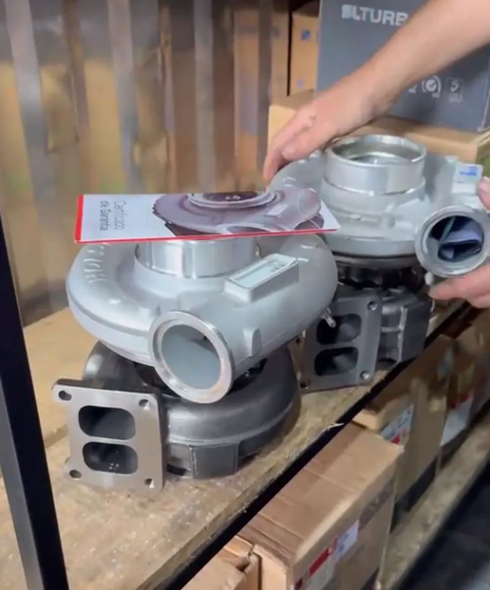 Turbocompressores revisados na oficina Turbinas Umuarama